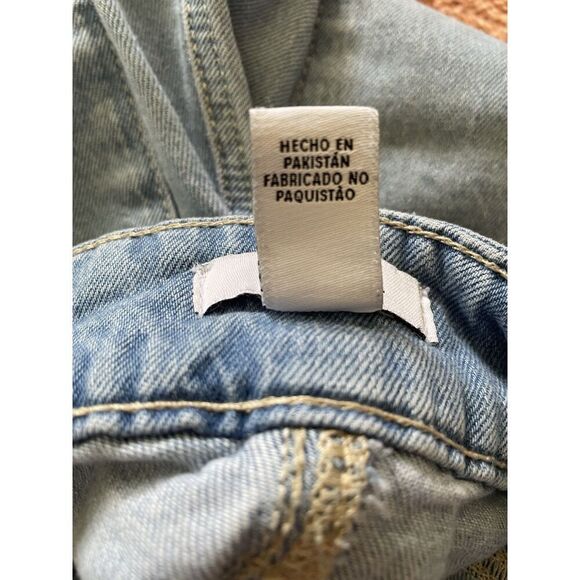 Forever 21 Blue Denim with Bungee Hem High Rise Women’s size S Y2k 90s - Picture 4 of 9